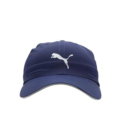 Unisex Navy Blue Solid Unisex Running Cap III Baseball Cap