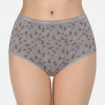 Women Pack Of 3 Cream & Maroon Briefs