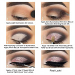 HD Holographic Superfine Glitter Eyeshadow 5 gm - Rose Gold 17